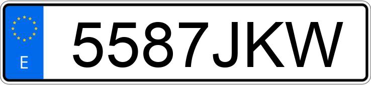 Numer rejestracyjny 5587JKW posiada IVECO DAILY Numer rejestracyjny 5587JKW posiada IVECO DAILY