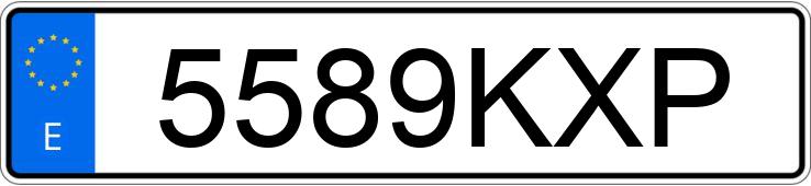 Numer rejestracyjny 5589KXP posiada NISSAN QASHQAI