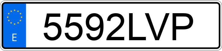 Numer rejestracyjny 5592LVP posiada HUATIAN HT 125T Numer rejestracyjny 5592LVP posiada HUATIAN HT 125T