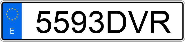 Numer rejestracyjny 5593DVR posiada ALFA ROMEO GT