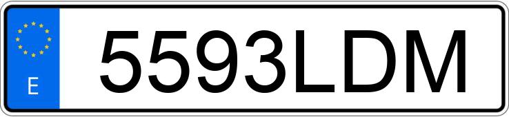 Numer rejestracyjny 5593LDM posiada RENAULT KANGOO Numer rejestracyjny 5593LDM posiada RENAULT KANGOO