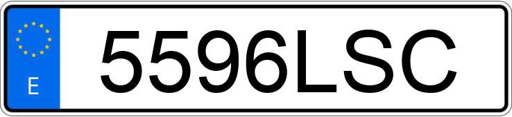 Numer rejestracyjny 5596LSC posiada TOYOTA COROLLA CROSS