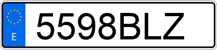 Numer rejestracyjny 5598BLZ posiada MERCEDES M (163-164) Numer rejestracyjny 5598BLZ posiada MERCEDES M (163-164)