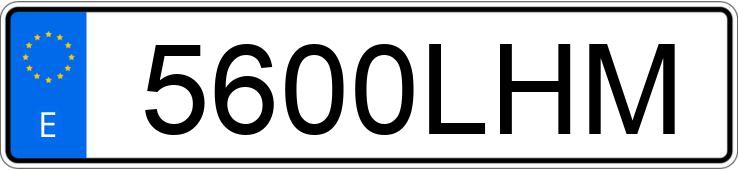 Numer rejestracyjny 5600LHM posiada VOLKSWAGEN TIGUAN ALLSPACE