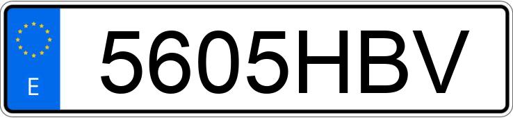 Numer rejestracyjny 5605HBV posiada BMW SERIE 5 Numer rejestracyjny 5605HBV posiada BMW SERIE 5