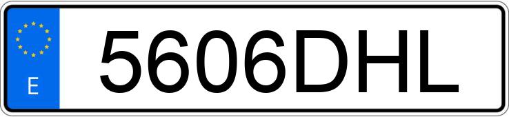 Numer rejestracyjny 5606DHL posiada BMW SERIE 3 Numer rejestracyjny 5606DHL posiada BMW SERIE 3