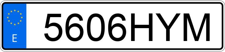 Numer rejestracyjny 5606HYM posiada AUDI Q7 Numer rejestracyjny 5606HYM posiada AUDI Q7