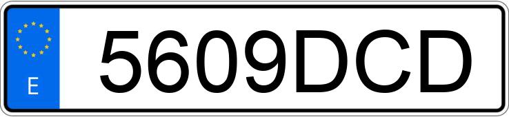 Реєстраційний номер 5609DCD має BMW SERIE 3 Реєстраційний номер 5609DCD має BMW SERIE 3