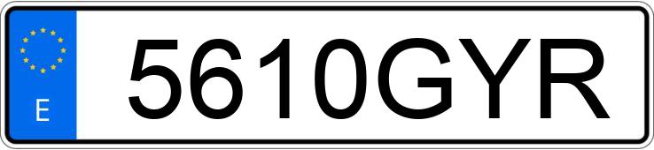 Numer rejestracyjny 5610GYR posiada CITROEN XSARA Numer rejestracyjny 5610GYR posiada CITROEN XSARA