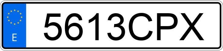 Numer rejestracyjny 5613CPX posiada RENAULT CLIO Numer rejestracyjny 5613CPX posiada RENAULT CLIO