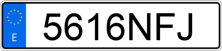 Numer rejestracyjny 5616NFJ posiada SEAT ATECA