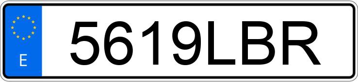 Registreringsnumret 5619LBR har CITROEN BERLINGO Registreringsnumret 5619LBR har CITROEN BERLINGO