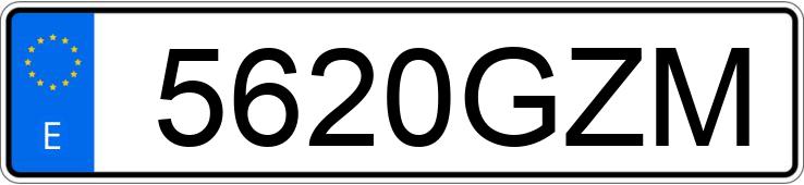 Numer rejestracyjny 5620GZM posiada RENAULT MEGANE Numer rejestracyjny 5620GZM posiada RENAULT MEGANE