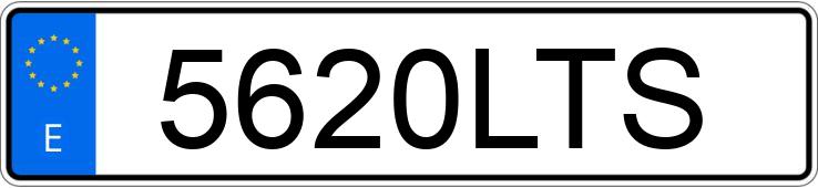 Numer rejestracyjny 5620LTS posiada MERCEDES VITO Numer rejestracyjny 5620LTS posiada MERCEDES VITO
