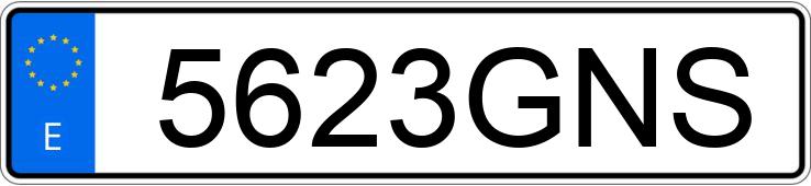 Numer rejestracyjny 5623GNS posiada ALFA ROMEO 147 Numer rejestracyjny 5623GNS posiada ALFA ROMEO 147