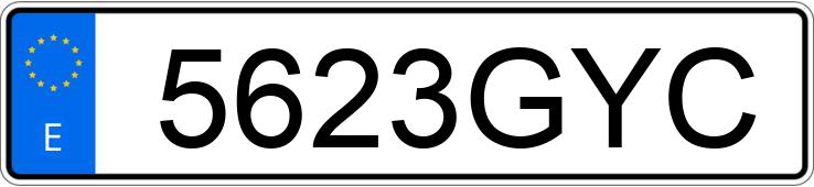 Numer rejestracyjny 5623GYC posiada MITSUBISHI COLT Numer rejestracyjny 5623GYC posiada MITSUBISHI COLT