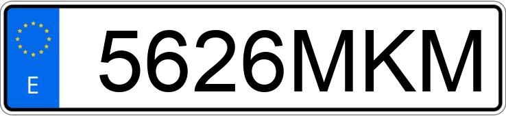 Numer rejestracyjny 5626MKM posiada BMW SERIE 4 Numer rejestracyjny 5626MKM posiada BMW SERIE 4