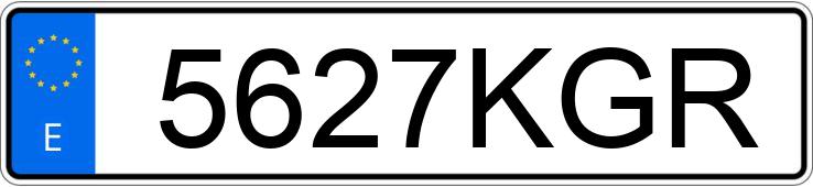 Numer rejestracyjny 5627KGR posiada MERCEDES VITO Numer rejestracyjny 5627KGR posiada MERCEDES VITO