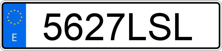 Numer rejestracyjny 5627LSL posiada LAND ROVER RANGE ROVER VELAR