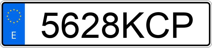 Numer rejestracyjny 5628KCP posiada FORD MUSTANG Numer rejestracyjny 5628KCP posiada FORD MUSTANG