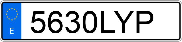 Numer rejestracyjny 5630LYP posiada DODGE CHALLENGER Numer rejestracyjny 5630LYP posiada DODGE CHALLENGER