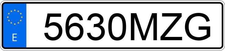 Numer rejestracyjny 5630MZG posiada VOLKSWAGEN TAIGO