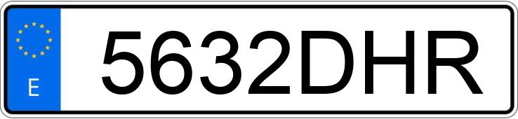 Numer rejestracyjny 5632DHR posiada KIA PICANTO