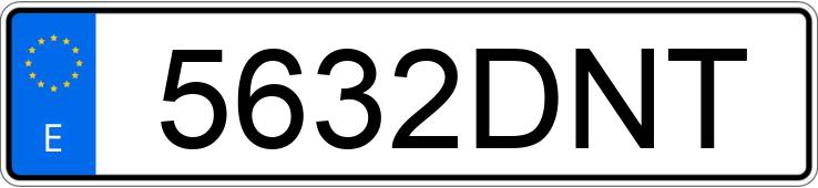 Numer rejestracyjny 5632DNT posiada RENAULT TRAFIC Numer rejestracyjny 5632DNT posiada RENAULT TRAFIC