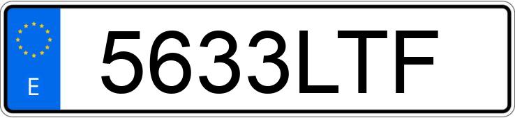 Numer rejestracyjny 5633LTF posiada BMW SERIE 1 Numer rejestracyjny 5633LTF posiada BMW SERIE 1