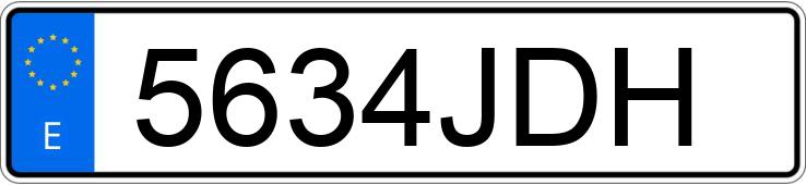 Numer rejestracyjny 5634JDH posiada AUDI A3 SPORTBACK Numer rejestracyjny 5634JDH posiada AUDI A3 SPORTBACK