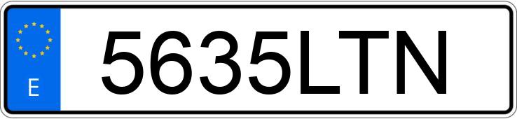 Numer rejestracyjny 5635LTN posiada SCANIA SERIE G Numer rejestracyjny 5635LTN posiada SCANIA SERIE G