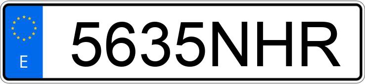 Numer rejestracyjny 5635NHR posiada LOTUS EMIRA