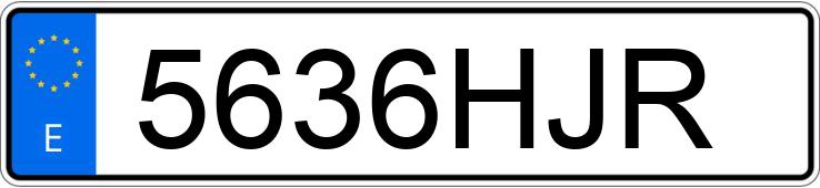 Numer rejestracyjny 5636HJR posiada SEAT LEON Numer rejestracyjny 5636HJR posiada SEAT LEON