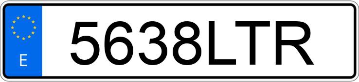 Numer rejestracyjny 5638LTR posiada MERCEDES GLC (253) Numer rejestracyjny 5638LTR posiada MERCEDES GLC (253)