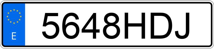 Numer rejestracyjny 5648HDJ posiada NISSAN QASHQAI+2 Numer rejestracyjny 5648HDJ posiada NISSAN QASHQAI+2