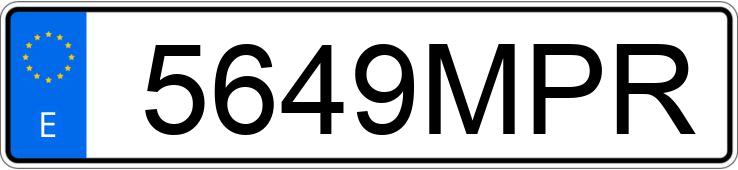 Numer rejestracyjny 5649MPR posiada VOLKSWAGEN CRAFTER 35 TDI140 FGN L4H3 FWD