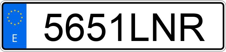 Numer rejestracyjny 5651LNR posiada VOLKSWAGEN T-CROSS