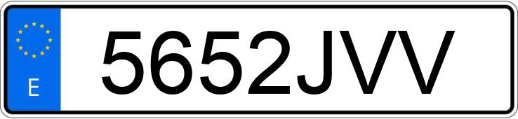 Numer rejestracyjny 5652JVV posiada HYUNDAI TUCSON