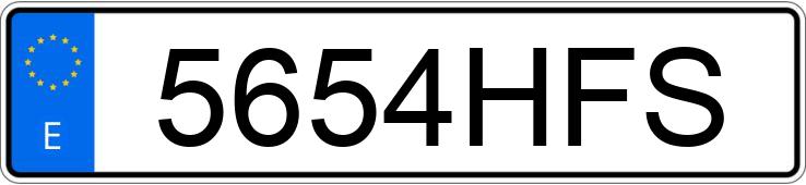 Numer rejestracyjny 5654HFS posiada SKODA OCTAVIA Numer rejestracyjny 5654HFS posiada SKODA OCTAVIA