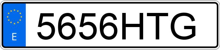 Numer rejestracyjny 5656HTG posiada RENAULT CLIO Numer rejestracyjny 5656HTG posiada RENAULT CLIO