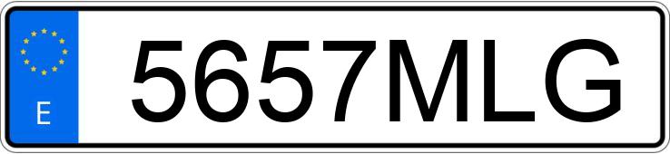 Numer rejestracyjny 5657MLG posiada TOYOTA COROLLA CROSS