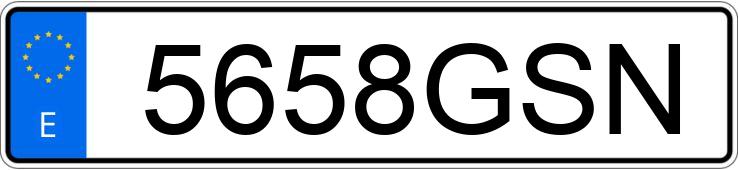 Numer rejestracyjny 5658GSN posiada PEUGEOT 107 Numer rejestracyjny 5658GSN posiada PEUGEOT 107