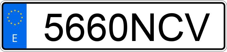 Numer rejestracyjny 5660NCV posiada MERCEDES GLB (247)