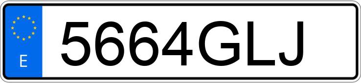 Numer rejestracyjny 5664GLJ posiada RENAULT CLIO Numer rejestracyjny 5664GLJ posiada RENAULT CLIO