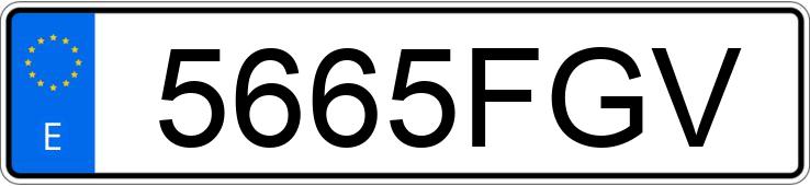 Numer rejestracyjny 5665FGV posiada CITROEN C4 GRAND PICASSO