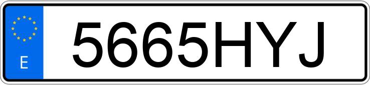 Numer rejestracyjny 5665HYJ posiada LAND ROVER FREELANDER