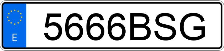 Numer rejestracyjny 5666BSG posiada CITROEN XSARA Numer rejestracyjny 5666BSG posiada CITROEN XSARA