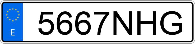 Numer rejestracyjny 5667NHG posiada ALPINE A290 Numer rejestracyjny 5667NHG posiada ALPINE A290