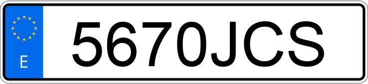 Numer rejestracyjny 5670JCS posiada FIAT FIORINO FGN 1.3 MJET 75