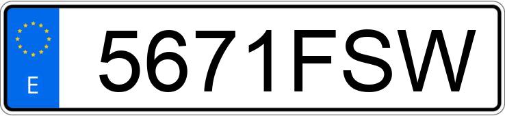 Numer rejestracyjny 5671FSW posiada MERCEDES E (211) Numer rejestracyjny 5671FSW posiada MERCEDES E (211)